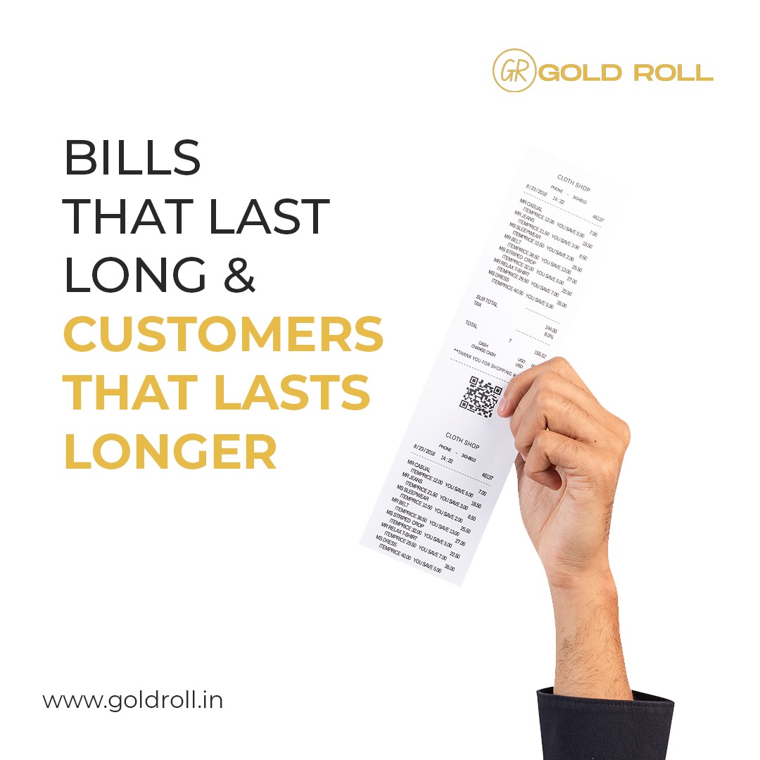 Billing Paper Roll